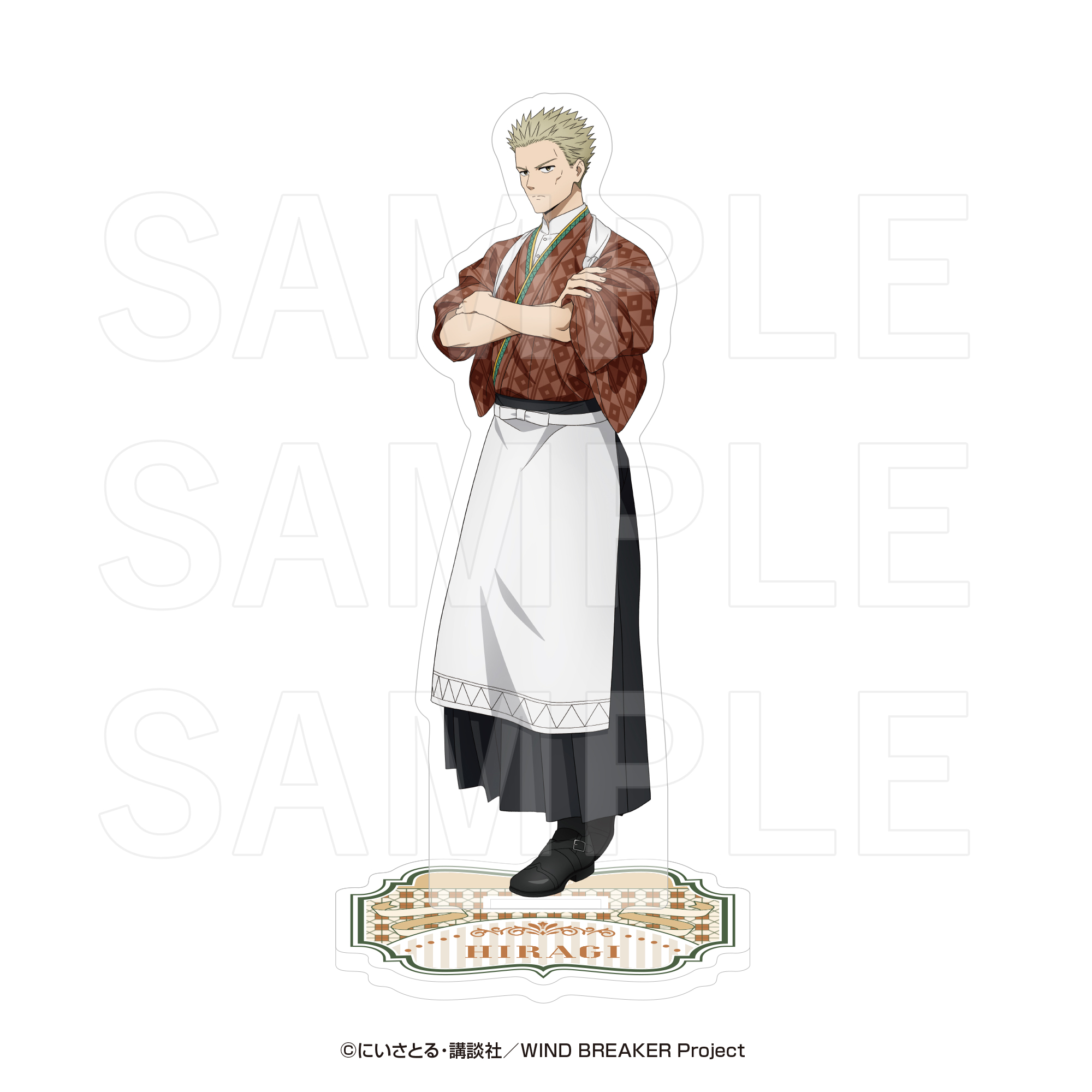 "Wind Breaker" in E-DINER Acrylic Stand Hiragi Toma