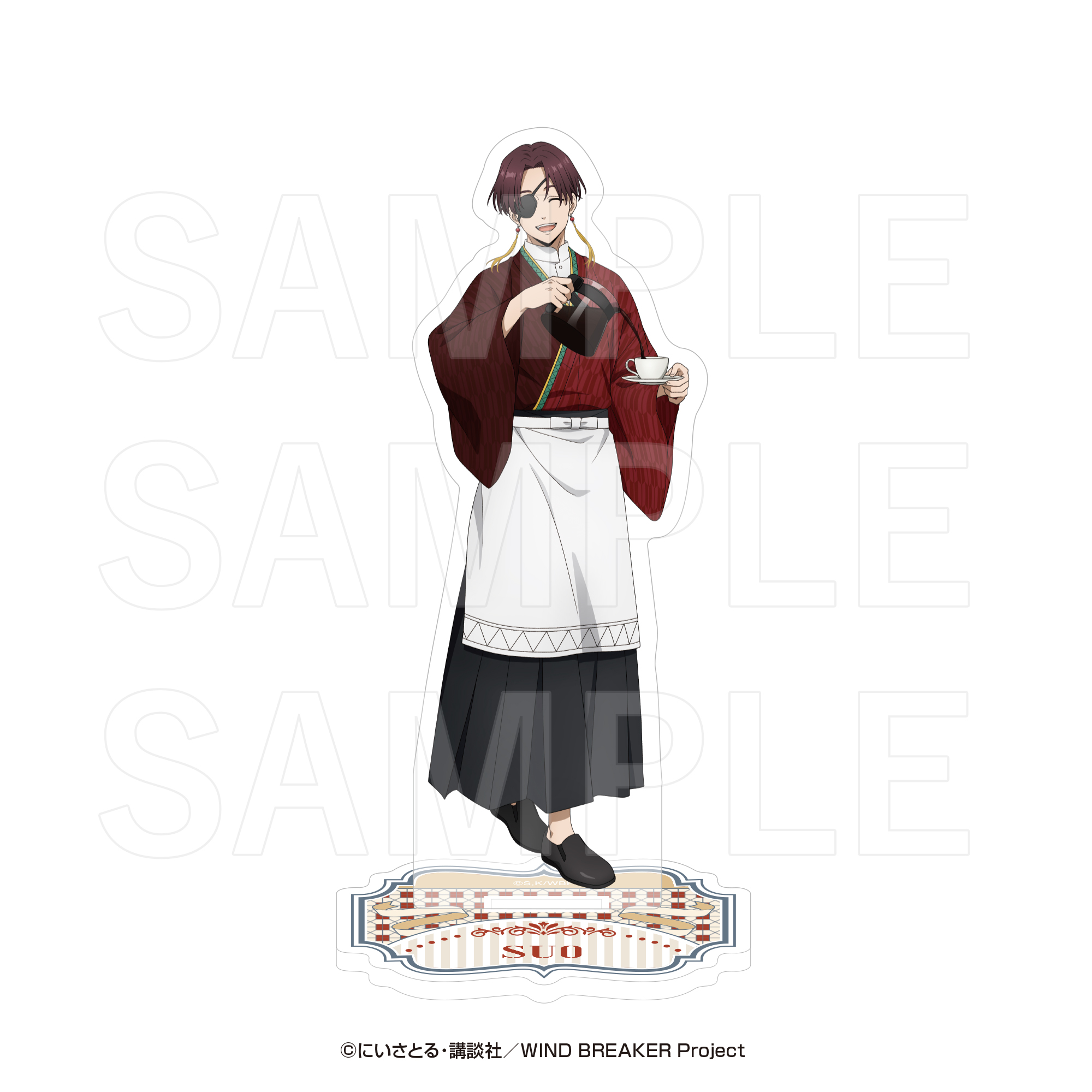 "Wind Breaker" in E-DINER Acrylic Stand Suo Hayato