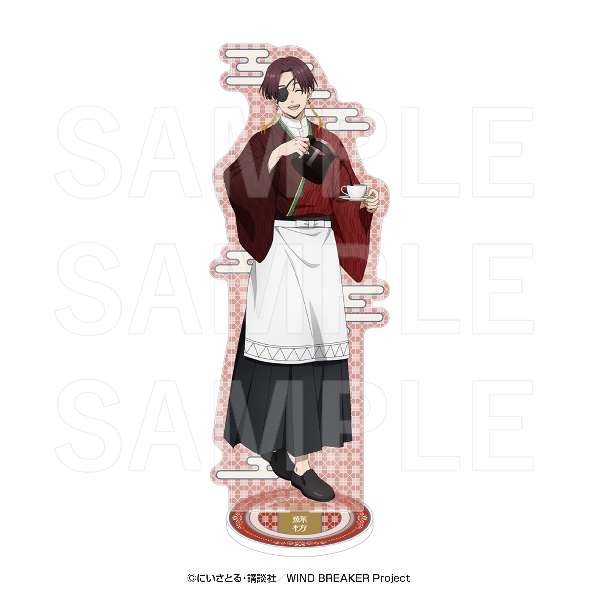 "Wind Breaker" in E-DINER Big Acrylic Stand Suo Hayato