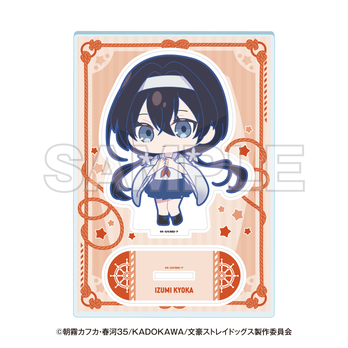 "Bungo Stray Dogs" Yokohama Tour Mini Character Acrylic Stand Izumi Kyoka