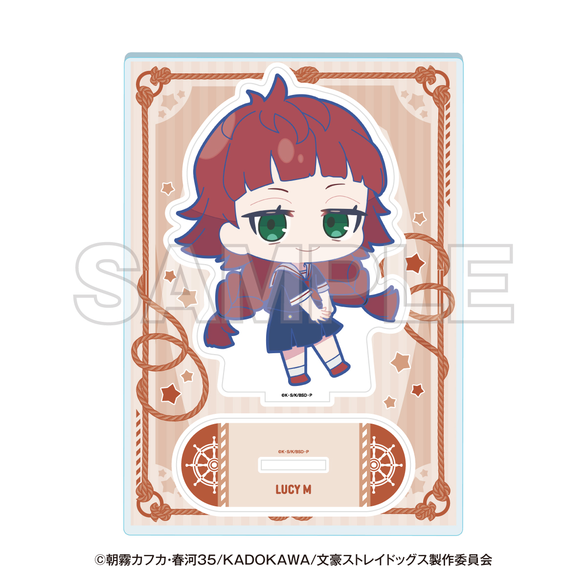 "Bungo Stray Dogs" Yokohama Tour Mini Character Acrylic Stand Lucy M