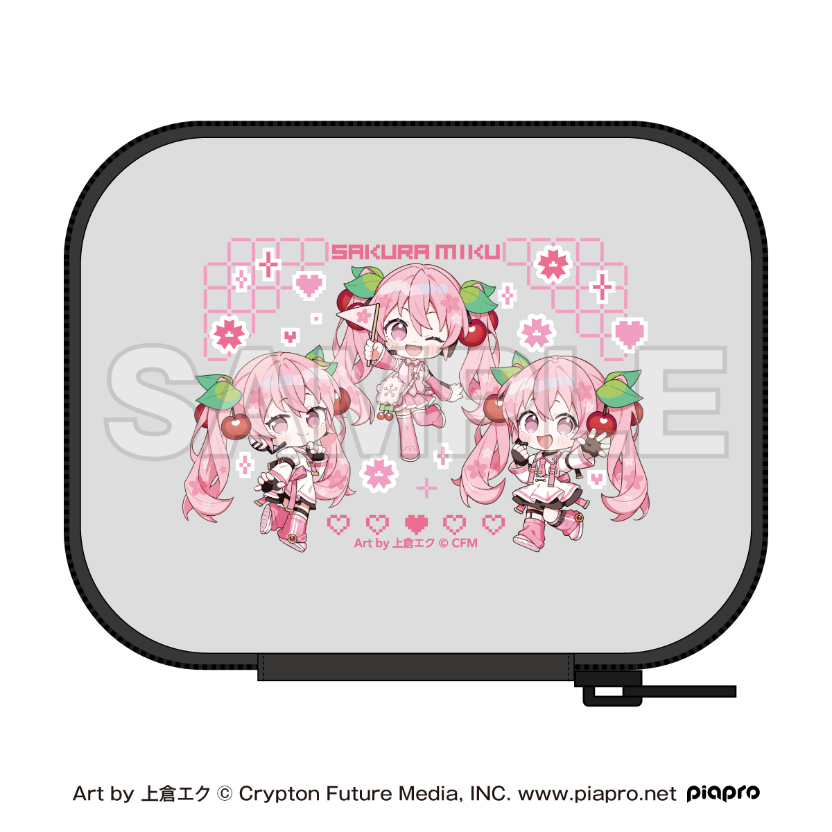 Sakura Miku x Shibuya Sakura Stage Gadget Pouch