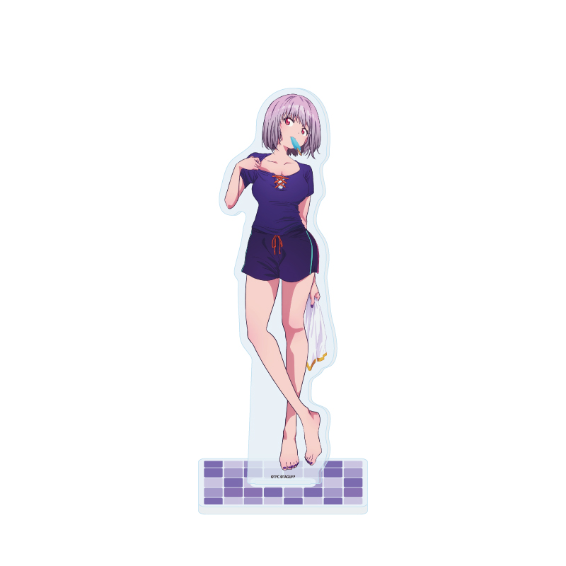 Acrylic Stand "GRIDMAN UNIVERSE" 51 Shinjo Akane After Bath Ver. (Original Illustration)