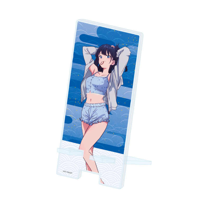 Sma Chara Stand "GRIDMAN UNIVERSE" 24 Takarada Rikka After Bath Ver. (Original Illustration)