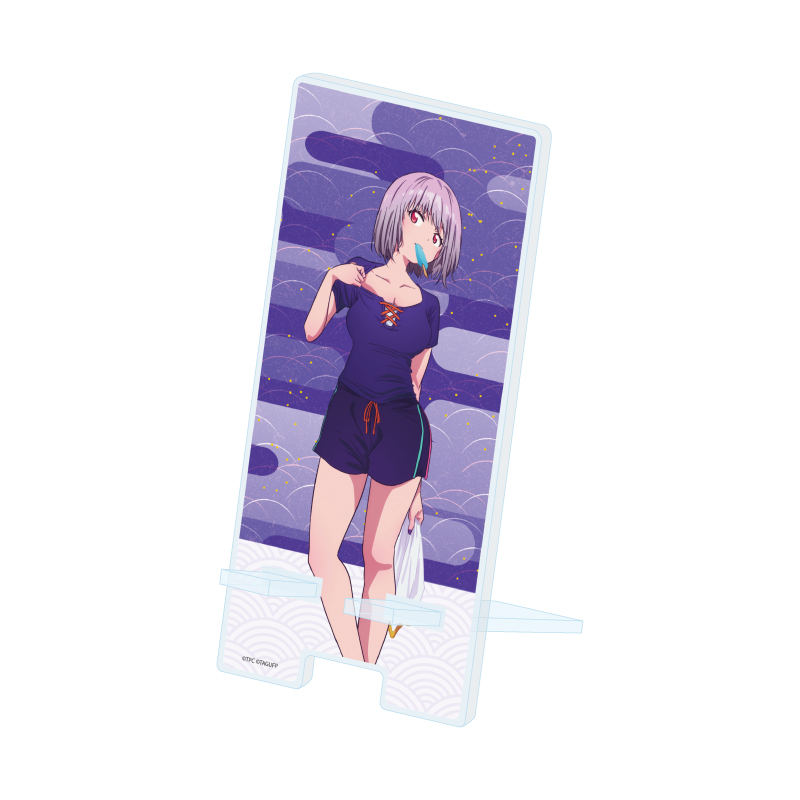 Sma Chara Stand "GRIDMAN UNIVERSE" 25 Shinjo Akane After Bath Ver. (Original Illustration)