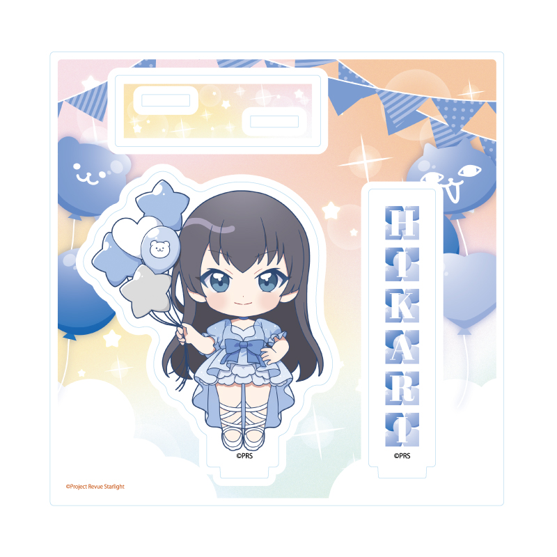 Acrylic Stand Plate "Shojo Kageki Revue Starlight" 02 Kagura Hikari Celebration Ver. (Mini Character Illustration)