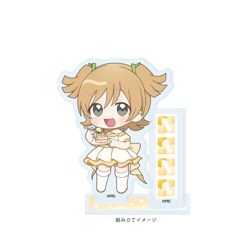 Acrylic Stand Plate "Shojo Kageki Revue Starlight" 06 Daiba Nana Celebration Ver. (Mini Character Illustration)