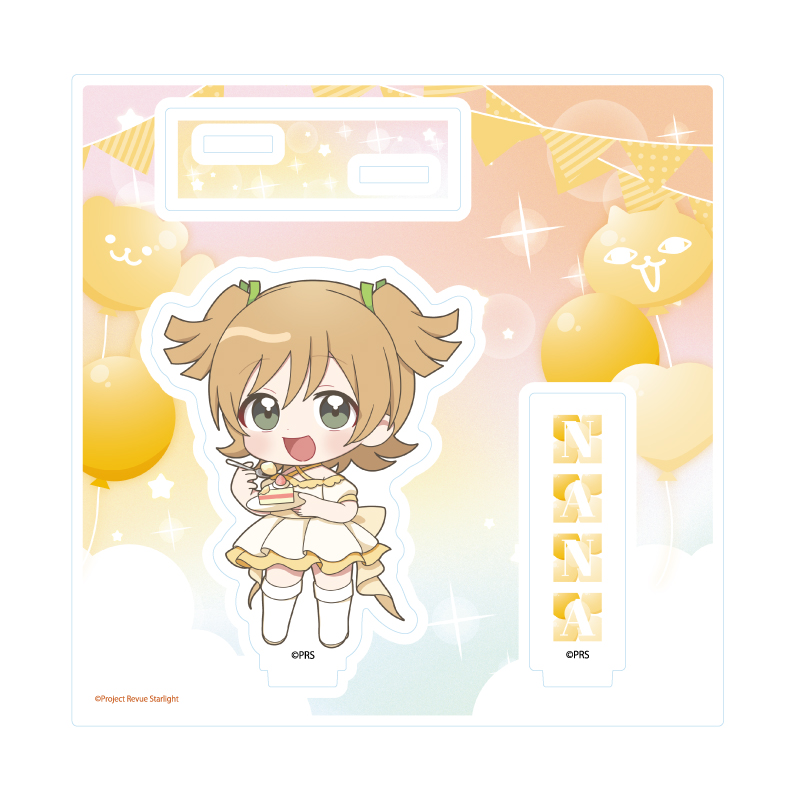 Acrylic Stand Plate "Shojo Kageki Revue Starlight" 06 Daiba Nana Celebration Ver. (Mini Character Illustration)