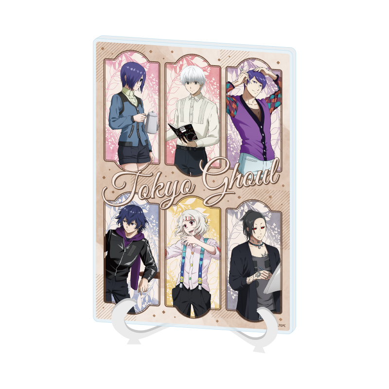 Acrylic Art Board A5 Size "Tokyo Ghoul" 01 Panel Layout Design Daily Life Ver. (Original Illustration)