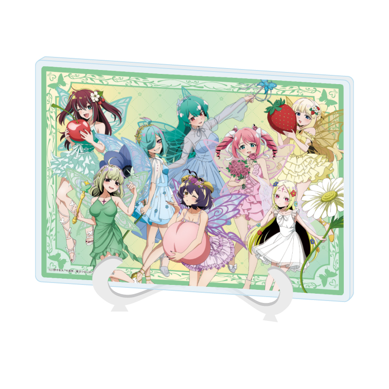 Acrylic Art Board A5 Size "Gushing Over Magical Girls" 04 A (Original Illustration) A5B2-MHAK-04