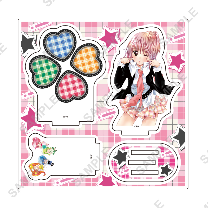 Acrylic Stand Plate "Shugo Chara!" 65 Pattern B (Official Illustration)