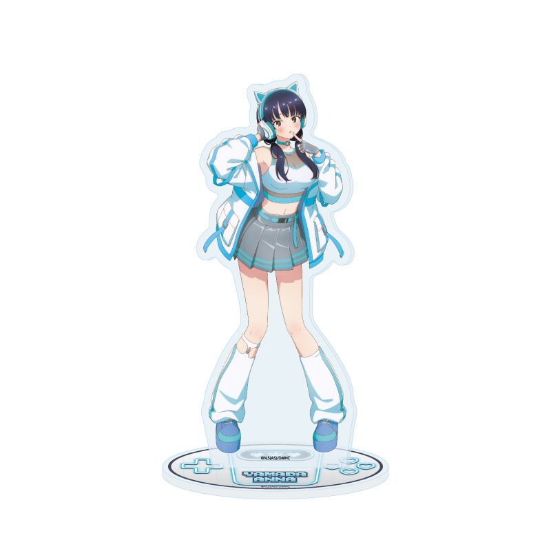 Acrylic Stand "The Dangers in My Heart" 07 Yamada Anna Cyber Neon Ver. A (Original Illustration)