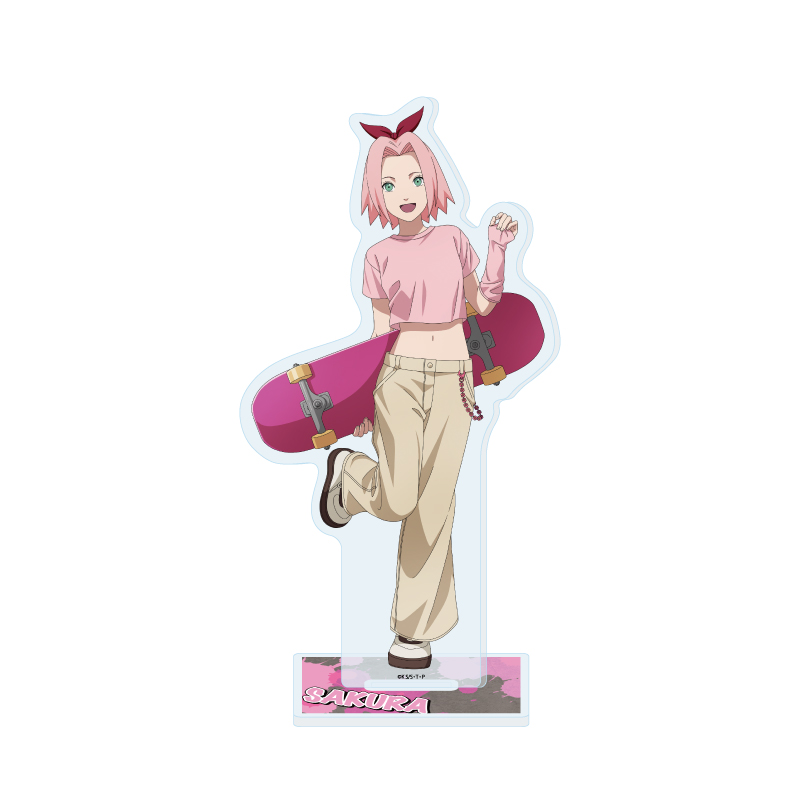 Acrylic Stand "NARUTO -Shippuden-" 74 Haruno Sakura Street Fashion Ver. (Original Illustration)