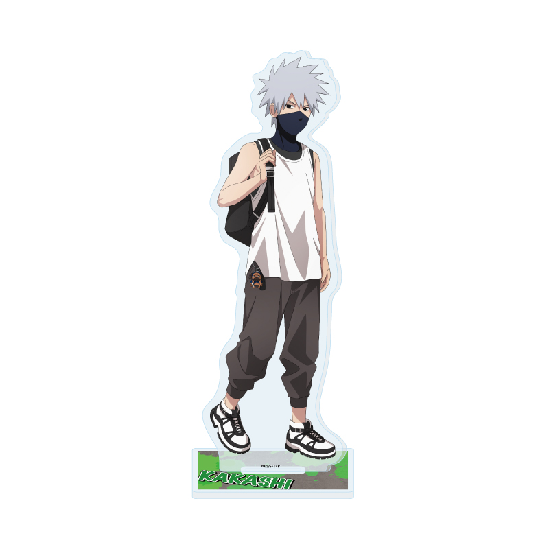 Acrylic Stand "NARUTO -Shippuden-" 75 Hatake Kakashi Street Fashion Ver. (Original Illustration)