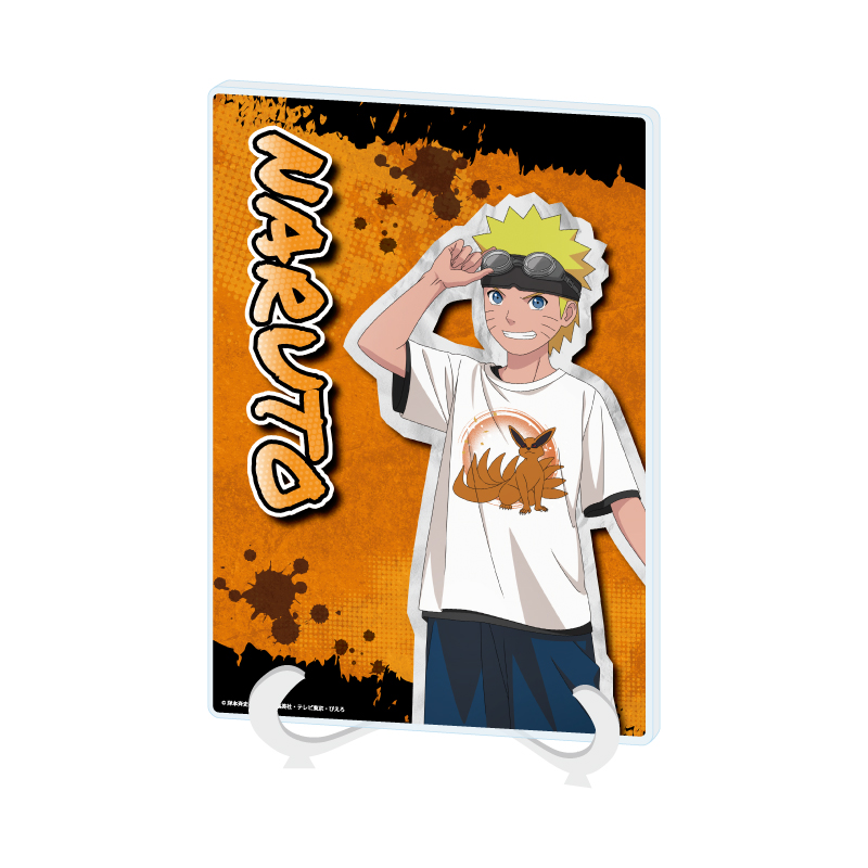 Acrylic Art Board A5 Size "NARUTO -Shippuden-" 03 Uzumaki Naruto Street Fashion Ver. (Original Illustration)