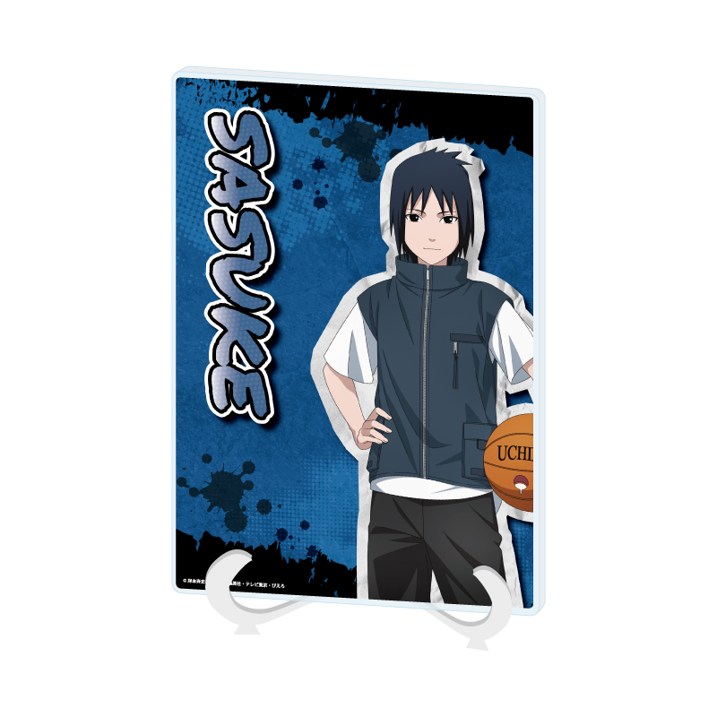 Acrylic Art Board A5 Size "NARUTO -Shippuden-" 04 Uchiha Sasuke Street Fashion Ver. (Original Illustration)