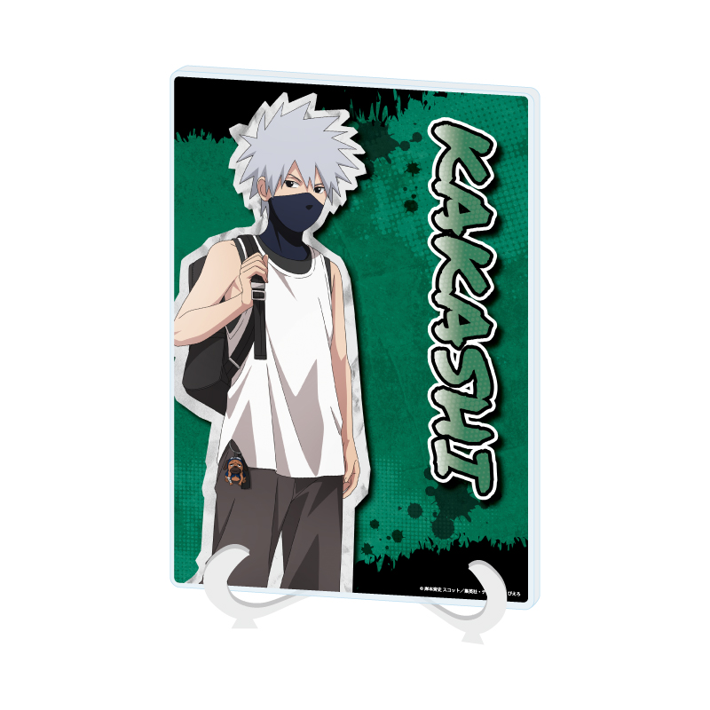 Acrylic Art Board A5 Size "NARUTO -Shippuden-" 06 Hatake Kakashi Street Fashion Ver. (Original Illustration)