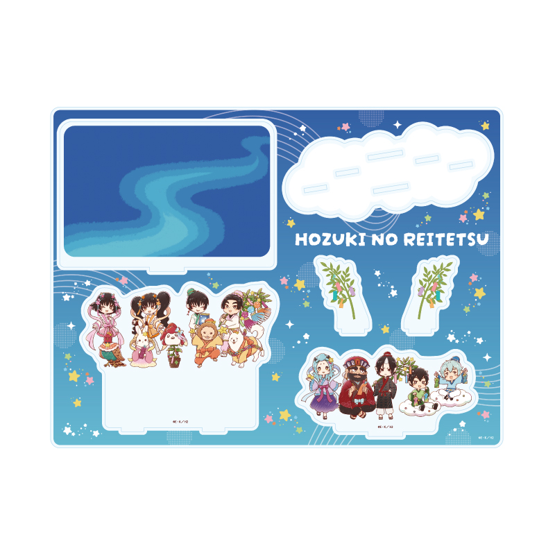 Acrylic Diorama "Hozuki's Coolheadedness" 03 Tanabata Ver. (Graff Art Illustration)