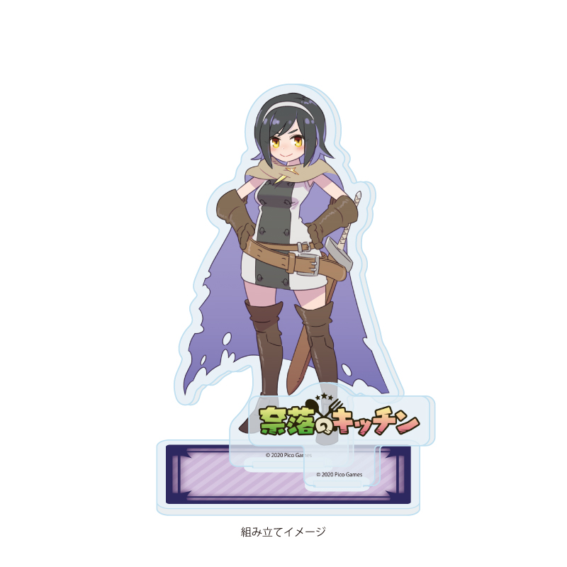 Acrylic Stand Plate "Abyss Kitchen" 02 Luki (Original Illustration)