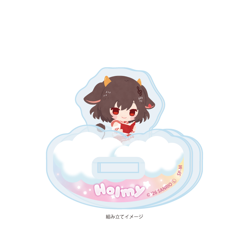 Yurayura Acrylic Stand "Show by Rock!!" 18 Holmy (Mini Character Illustration)