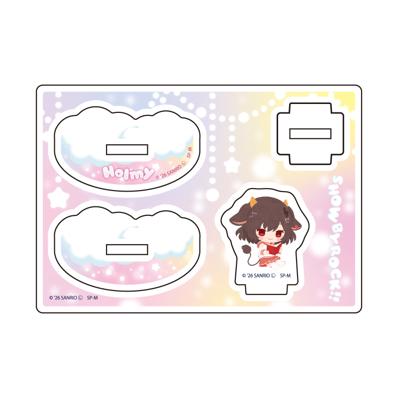 Yurayura Acrylic Stand "Show by Rock!!" 18 Holmy (Mini Character Illustration)