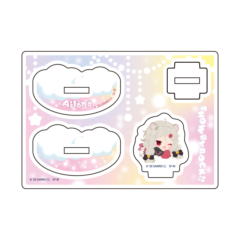 Yurayura Acrylic Stand "Show by Rock!!" 19 Ailane (Mini Character Illustration)