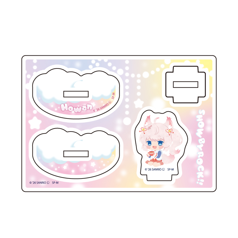 Yurayura Acrylic Stand "Show by Rock!!" 20 Howan (Mini Character Illustration)