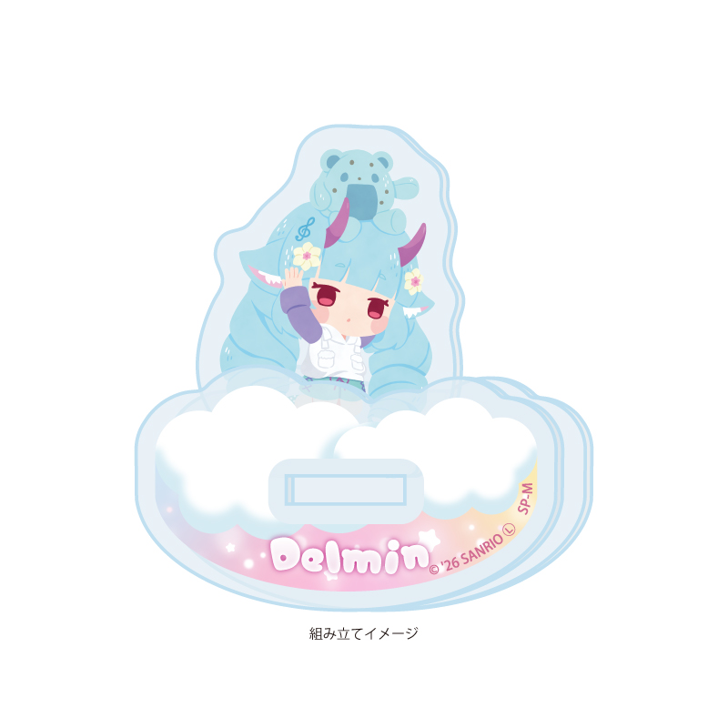 Yurayura Acrylic Stand "Show by Rock!!" 21 Delmin (Mini Character Illustration)