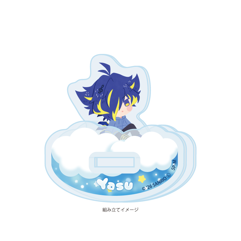 Yurayura Acrylic Stand "Show by Rock!!" 24 Yasu (Mini Character Illustration)