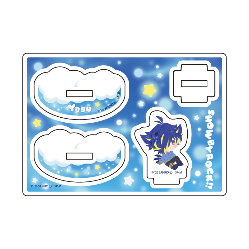 Yurayura Acrylic Stand "Show by Rock!!" 24 Yasu (Mini Character Illustration)