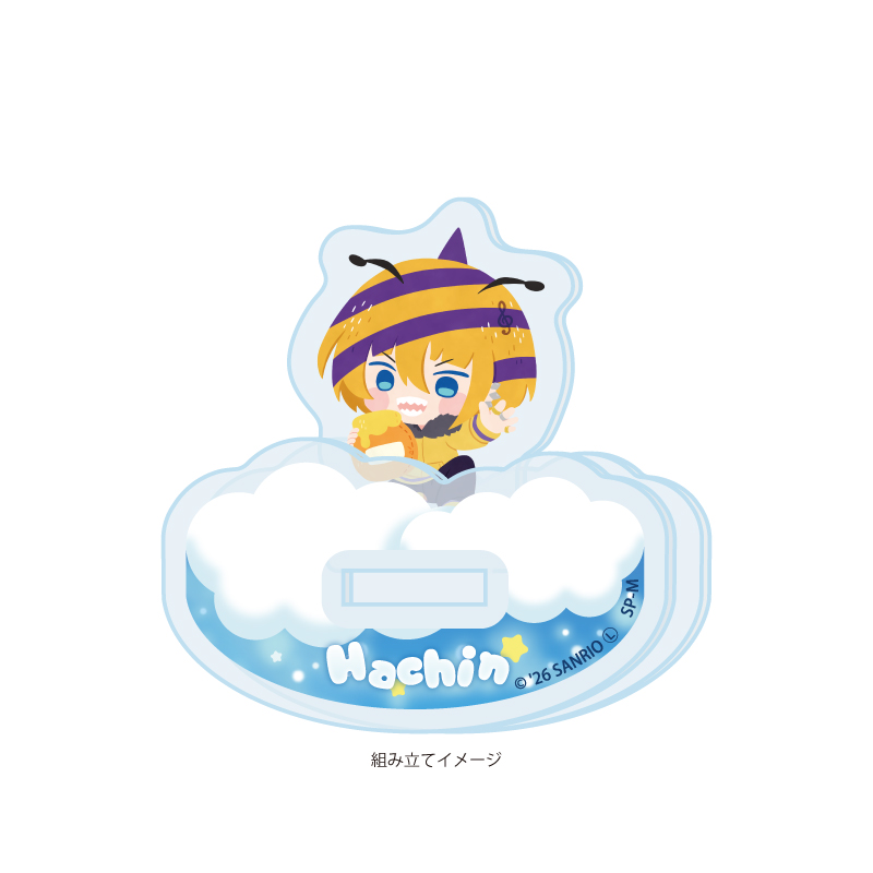 Yurayura Acrylic Stand "Show by Rock!!" 25 Hachin (Mini Character Illustration)