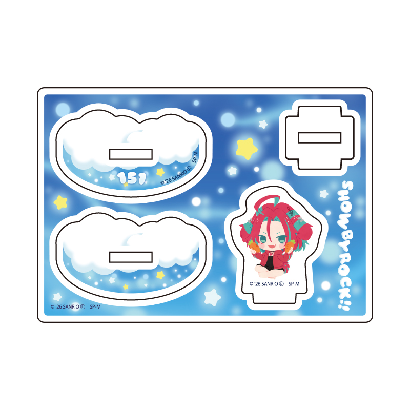Yurayura Acrylic Stand "Show by Rock!!" 26 151 (Mini Character Illustration)