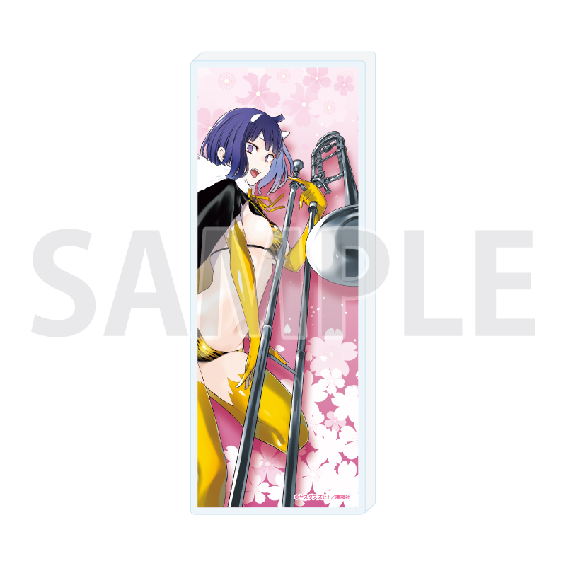 Mini Acrylic Block "Yozakura Quartet" 03 Pattern C (Official Illustration)