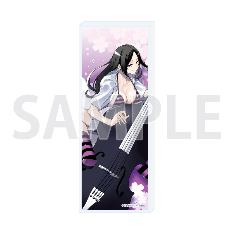 Mini Acrylic Block "Yozakura Quartet" 04 Pattern D (Official Illustration)