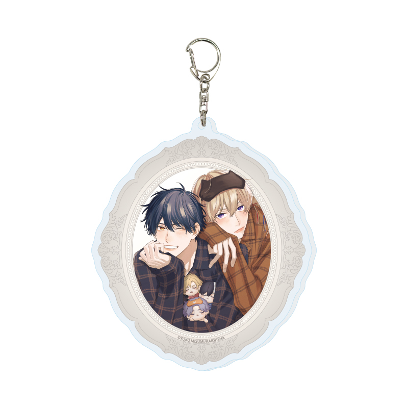 Deka Acrylic Key Chain "Toxic Nova" 01 Toma & Izumi (Original Illustration)