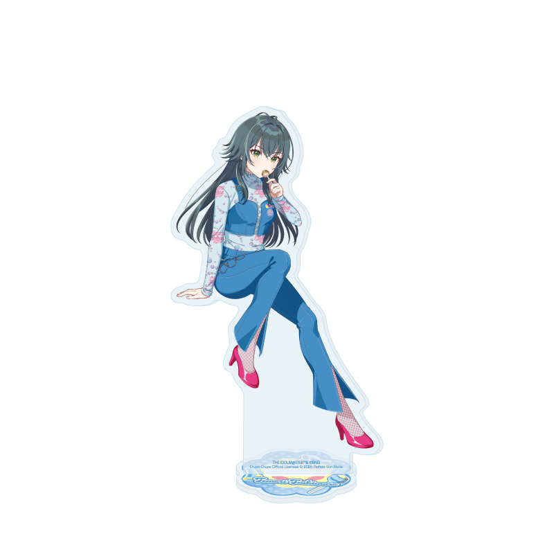 Acrylic Stand "Gakuen Idolmaster" x Chupa Chups 02 Tsukimura Temari (Original Illustration)