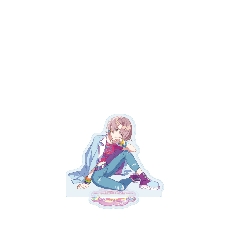 Acrylic Stand "Gakuen Idolmaster" x Chupa Chups 05 Arimura Mao (Original Illustration)
