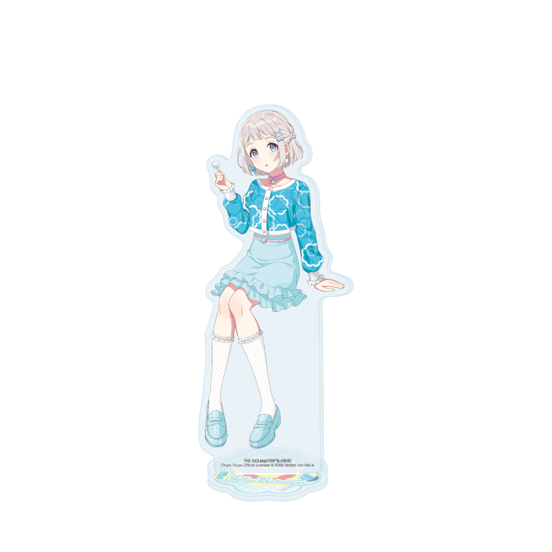 Acrylic Stand "Gakuen Idolmaster" x Chupa Chups 06 Katsuragi Lilja (Original Illustration)
