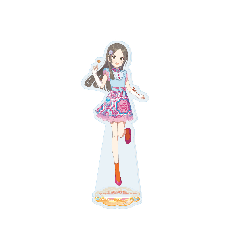 Acrylic Stand "Gakuen Idolmaster" x Chupa Chups 07 Kuramoto China (Original Illustration)