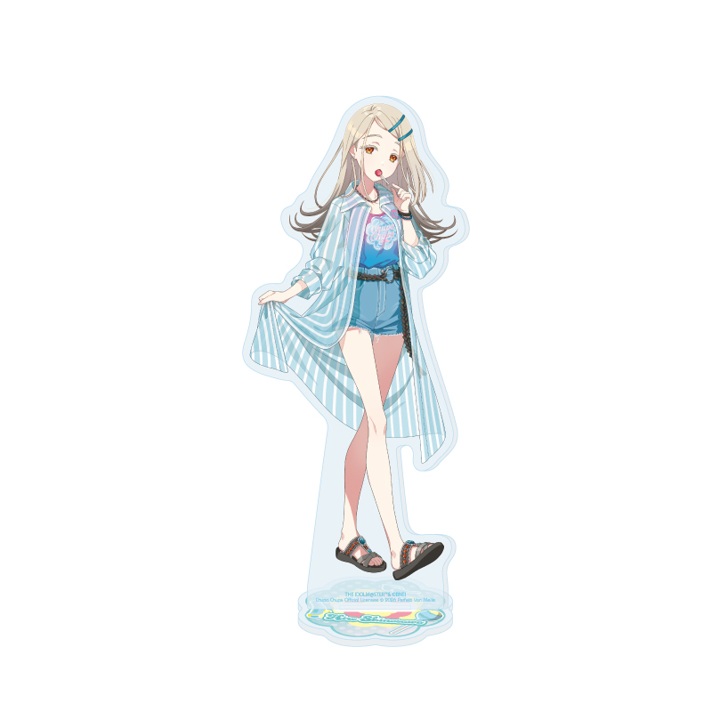 Acrylic Stand "Gakuen Idolmaster" x Chupa Chups 09 Shinosawa Hiro (Original Illustration)