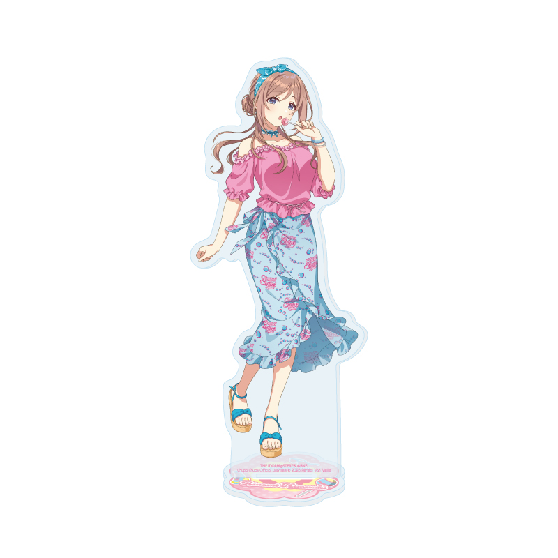 Acrylic Stand "Gakuen Idolmaster" x Chupa Chups 13 Himesaki Rinami (Original Illustration)