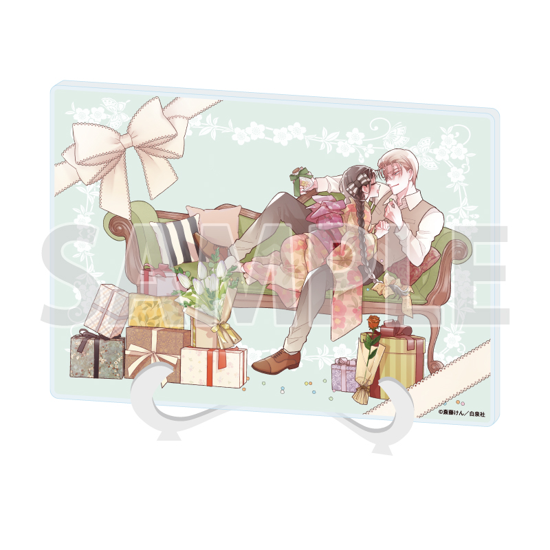 Acrylic Art Board A5 Size LaLa All-Star Calendar 10 "Tales of the Tendo Family"