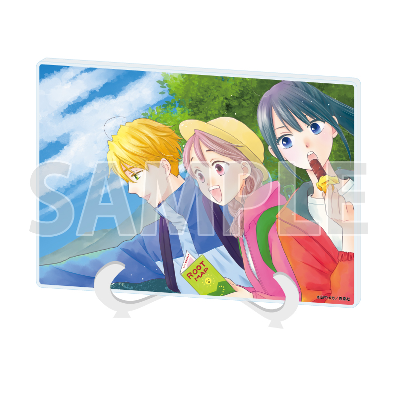 Acrylic Art Board A5 Size LaLa All-Star Calendar 13 "Hana wa Kotori o Sukisugiru"