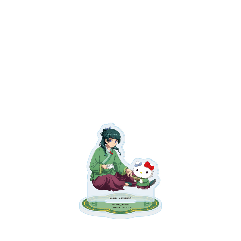 Acrylic Stand "The Apothecary Diaries" x Sanrio Characters 01 Maomao x Hello Kitty (Collaboration Illustration)