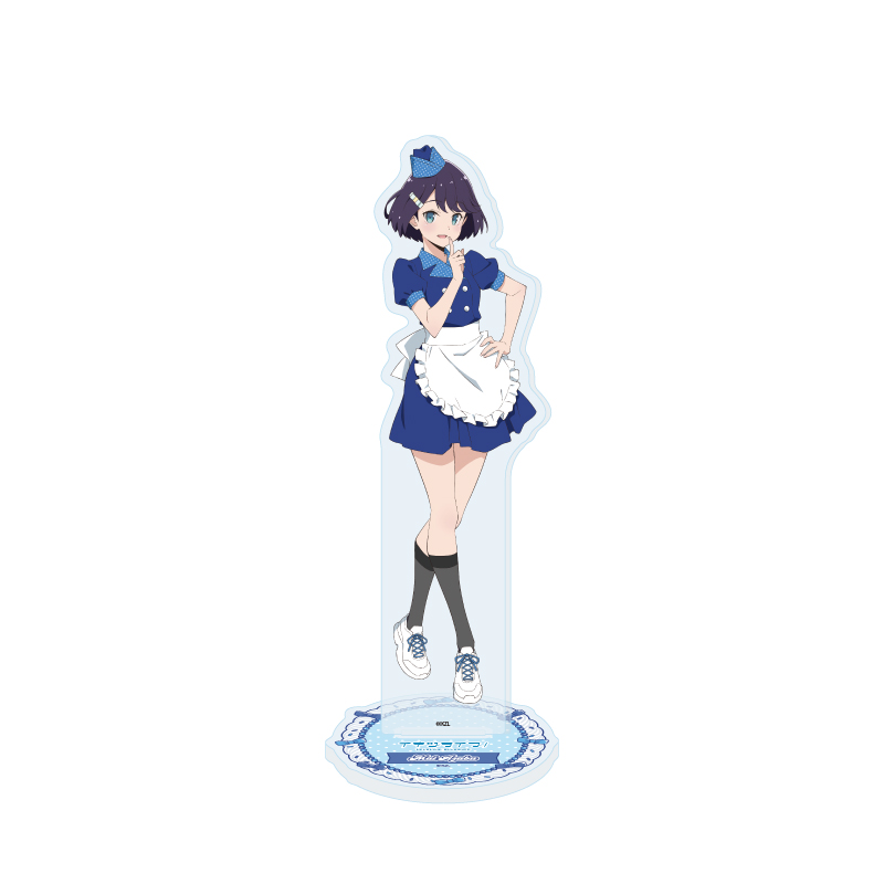 Acrylic Stand "IKIZULIVE! LOVELIVE! BLUEBIRD" 02 Crepe Ver. Azabu Mai (Original Illustration)