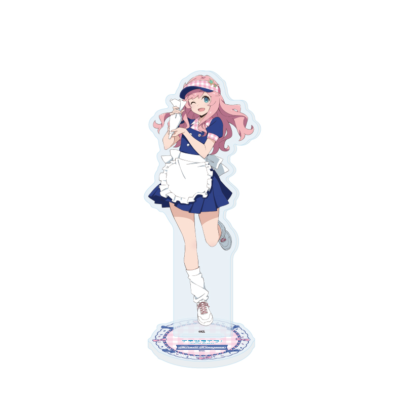 Acrylic Stand "IKIZULIVE! LOVELIVE! BLUEBIRD" 05 Crepe Ver. Kanazawa Miracle (Original Illustration)