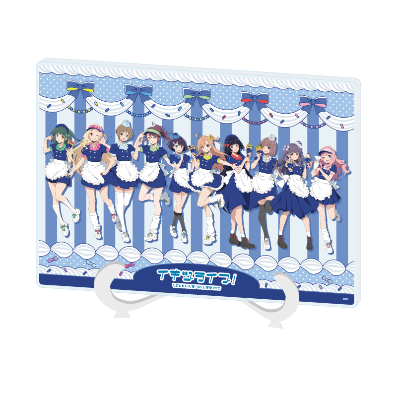 Acrylic Art Board A5 Size "IKIZULIVE! LOVELIVE! BLUEBIRD" 01 Crepe Ver. (Original Illustration)