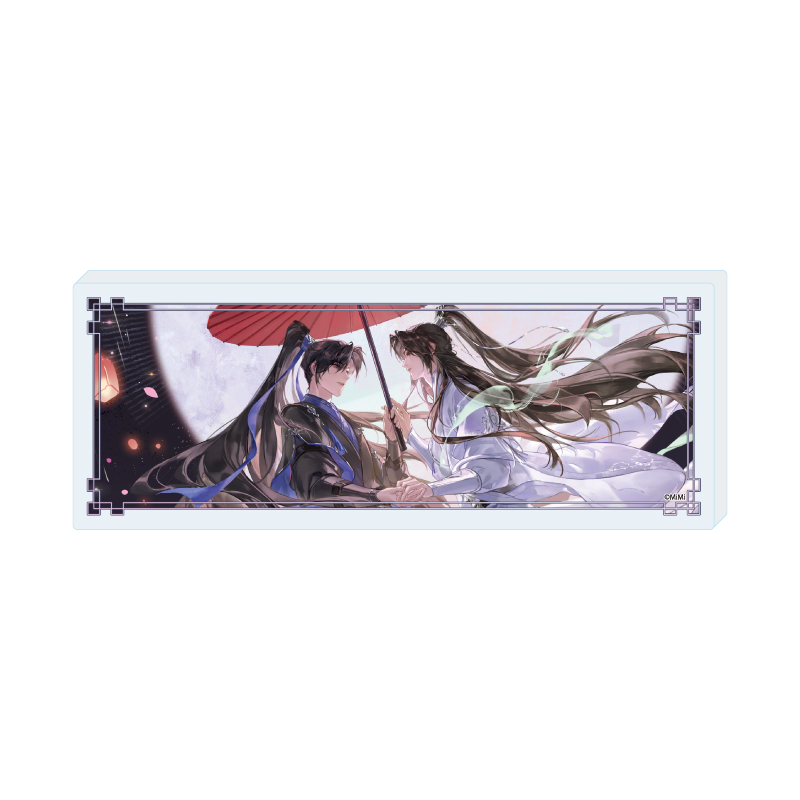 Mini Acrylic Block "The Husky and His White Cat Shizun" 02 Mo Ran & Chu Wanning B Tanabata Ver. (Original Illustration)