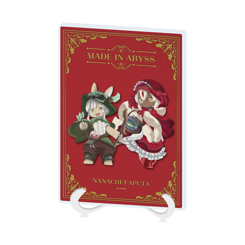 Acrylic Art Board A5 Size "Made in Abyss" 01 Nanachi & Faputa Little Red Riding Hood Ver. (Original Illustration)