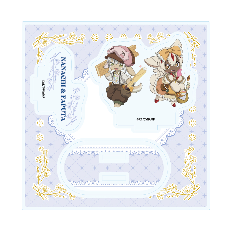 Acrylic Stand Plate "Made in Abyss" 02 Nanachi & Faputa Hansel and Gretel Ver. (Mini Character Illustration)